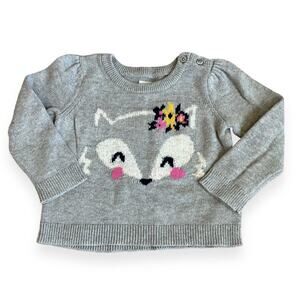 Baby Gap Fox Face Sweater